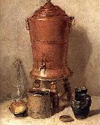 Jean Simeon Chardin The Copper Drinking Fountain oil painting reproduction